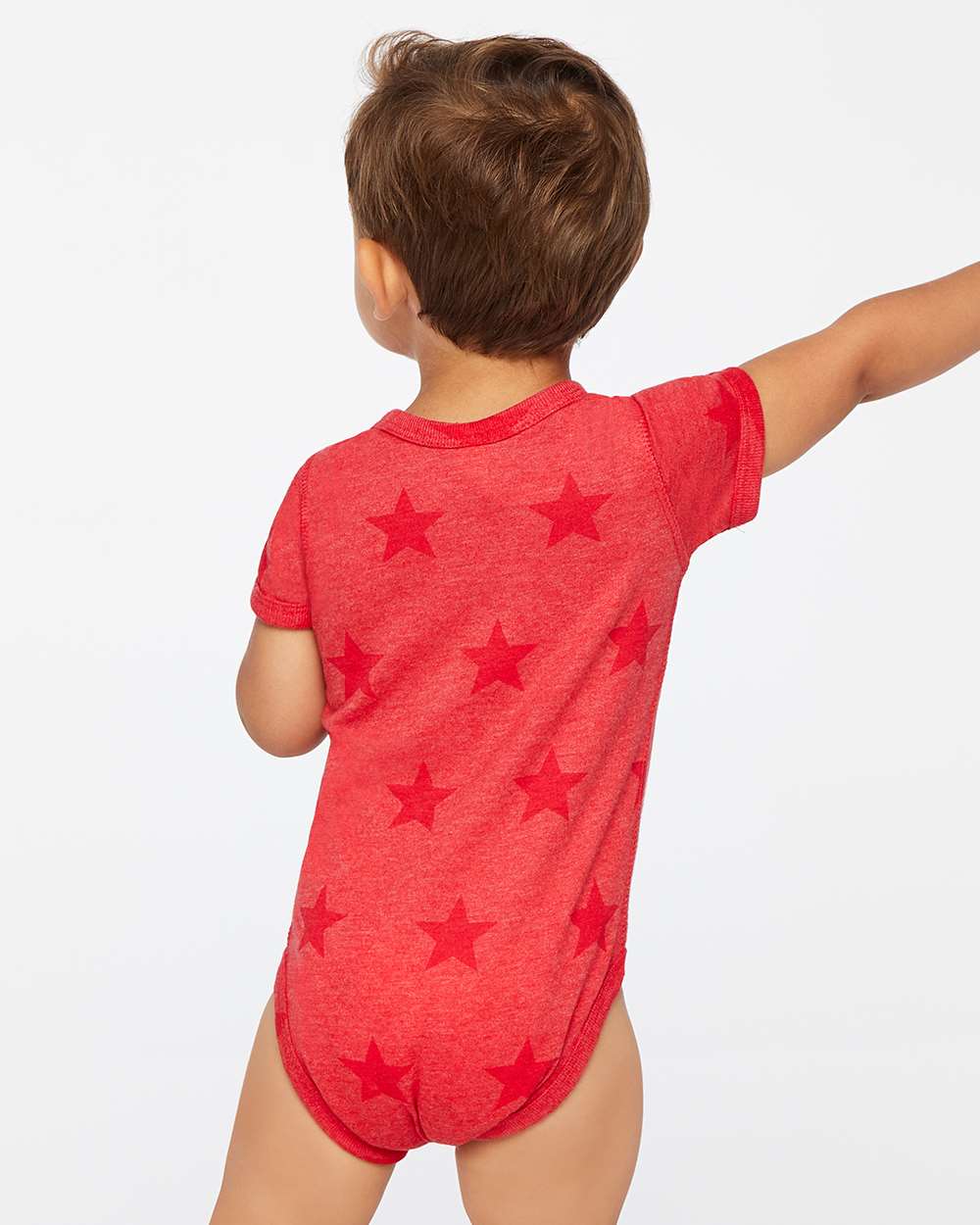 Code Five-4329-Infant Star Print Bodysuit - Image 25