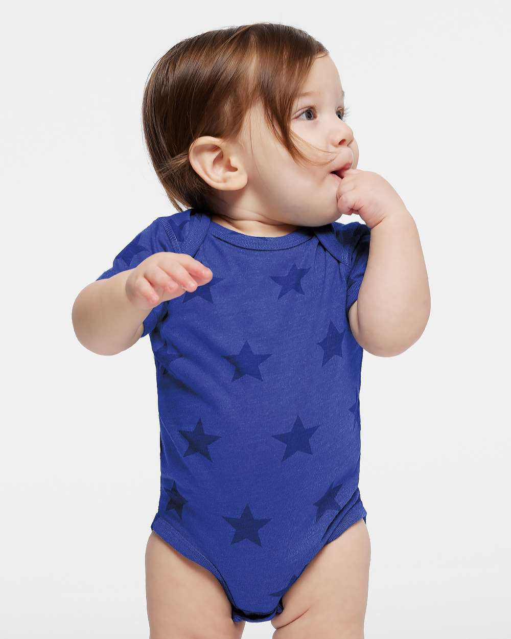 Code Five-4329-Infant Star Print Bodysuit - Image 29