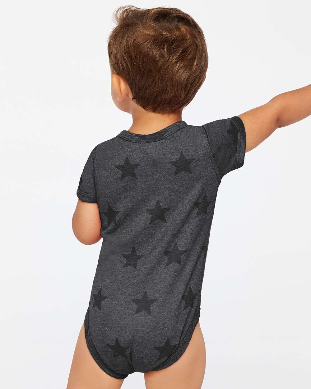Code Five-4329-Infant Star Print Bodysuit - Image 37