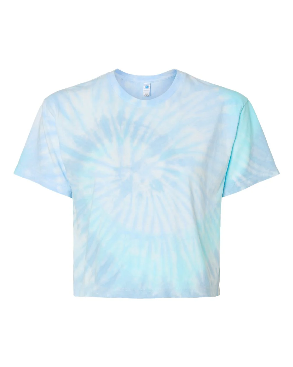 Colortone-1050-Women's Tie-Dyed Crop T-Shirt - Image 20