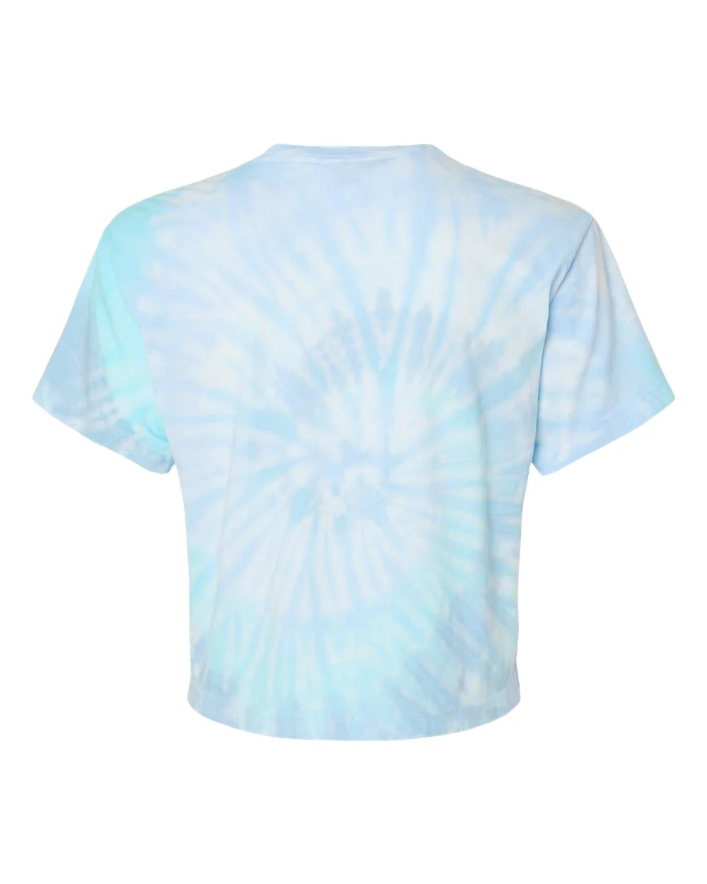Colortone-1050-Women's Tie-Dyed Crop T-Shirt - Image 21