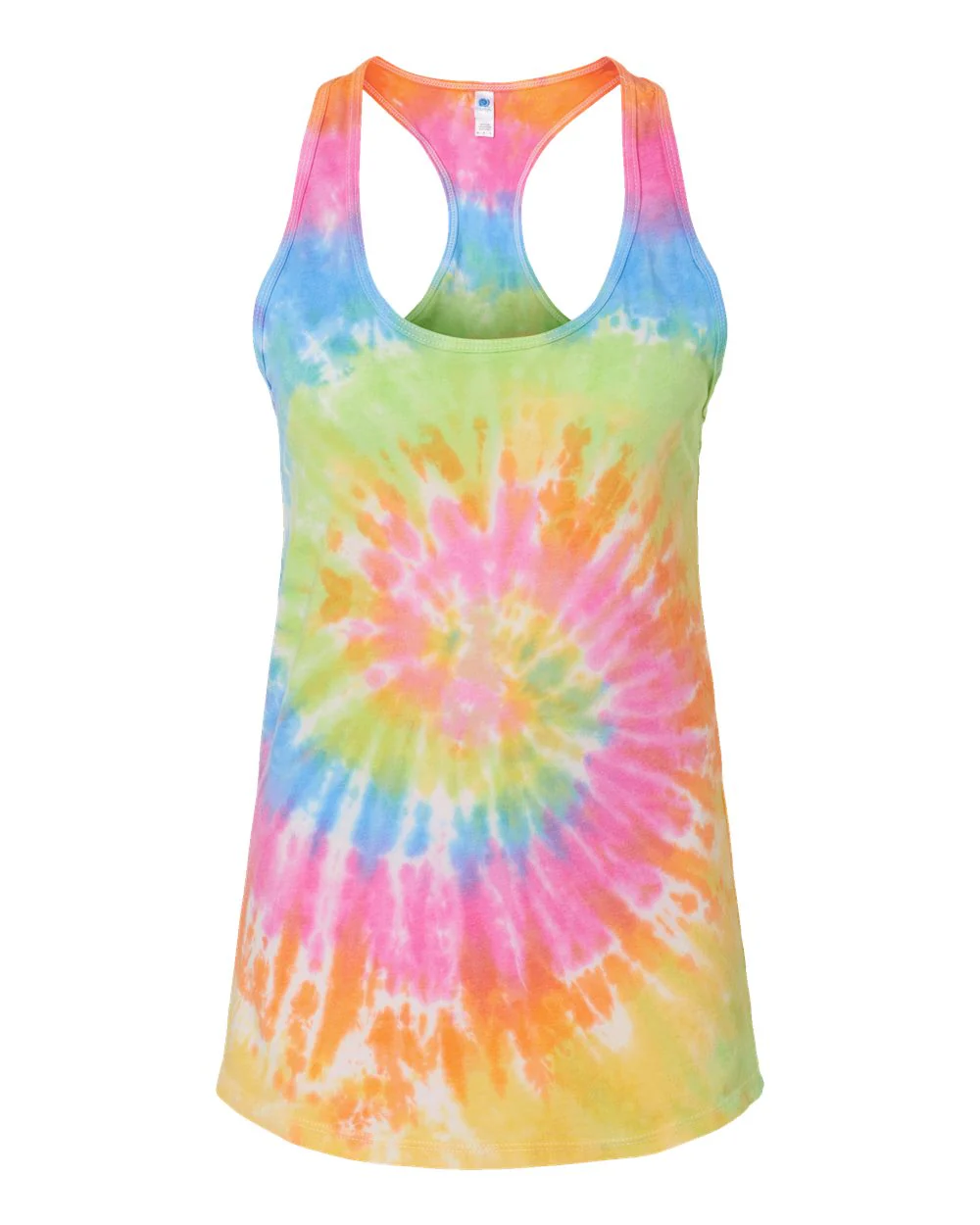 Colortone-3400-Women's Tie-Dyed Racerback Tank Top - Image 14