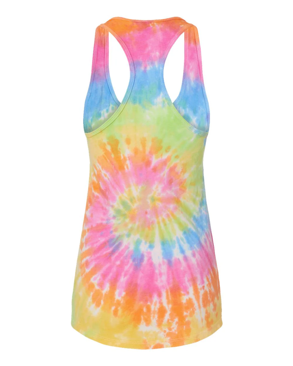 Colortone-3400-Women's Tie-Dyed Racerback Tank Top - Image 15