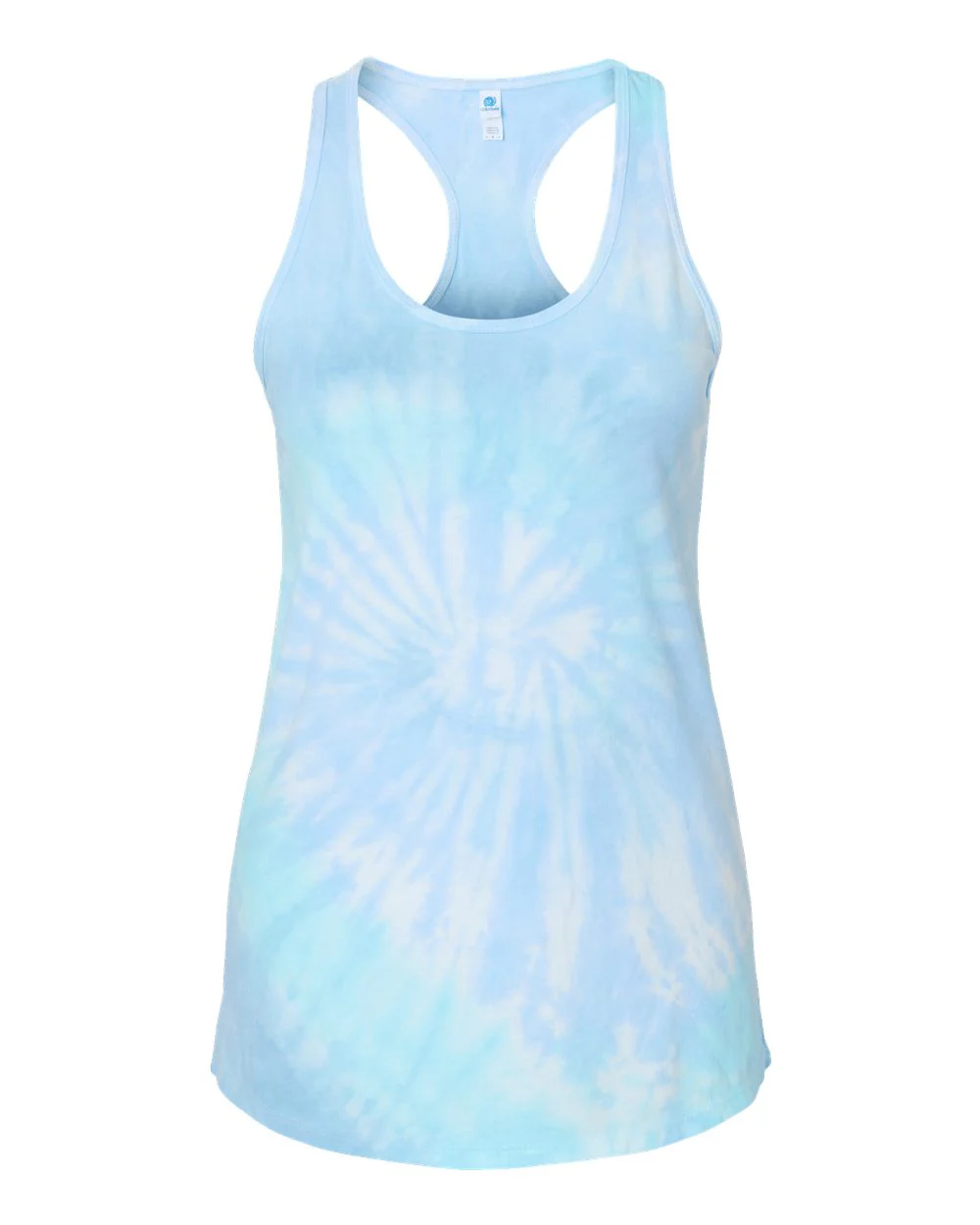 Colortone-3400-Women's Tie-Dyed Racerback Tank Top - Image 20