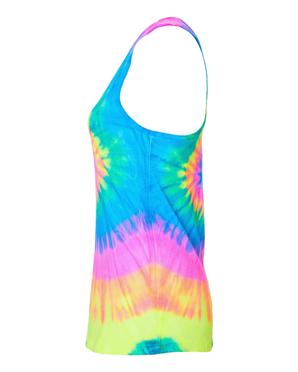 Colortone-3400-Women's Tie-Dyed Racerback Tank Top - Image 28