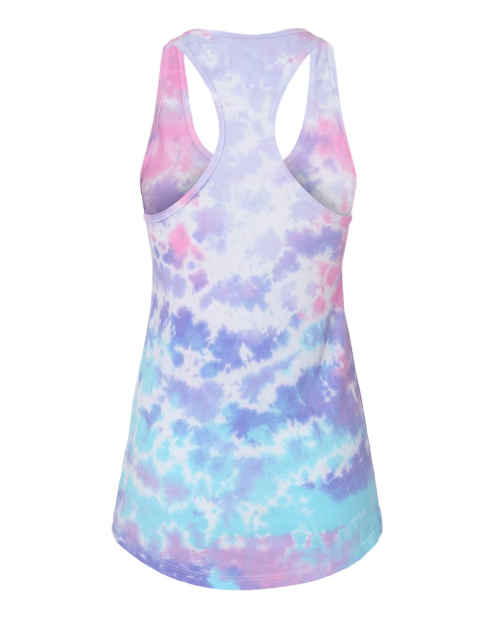 Colortone-3400-Women's Tie-Dyed Racerback Tank Top - Image 3