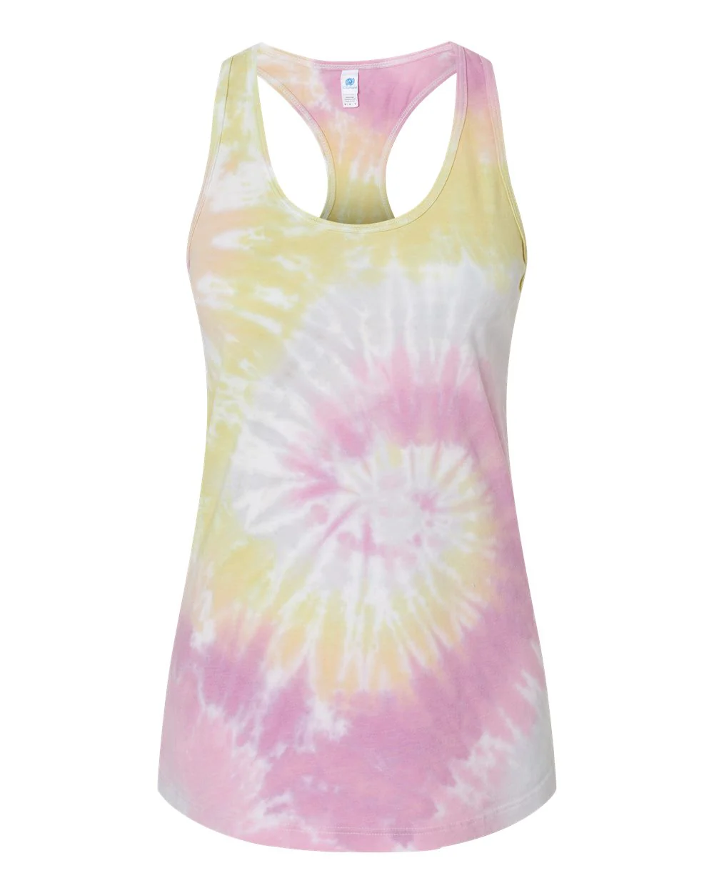 Colortone-3400-Women's Tie-Dyed Racerback Tank Top - Image 8