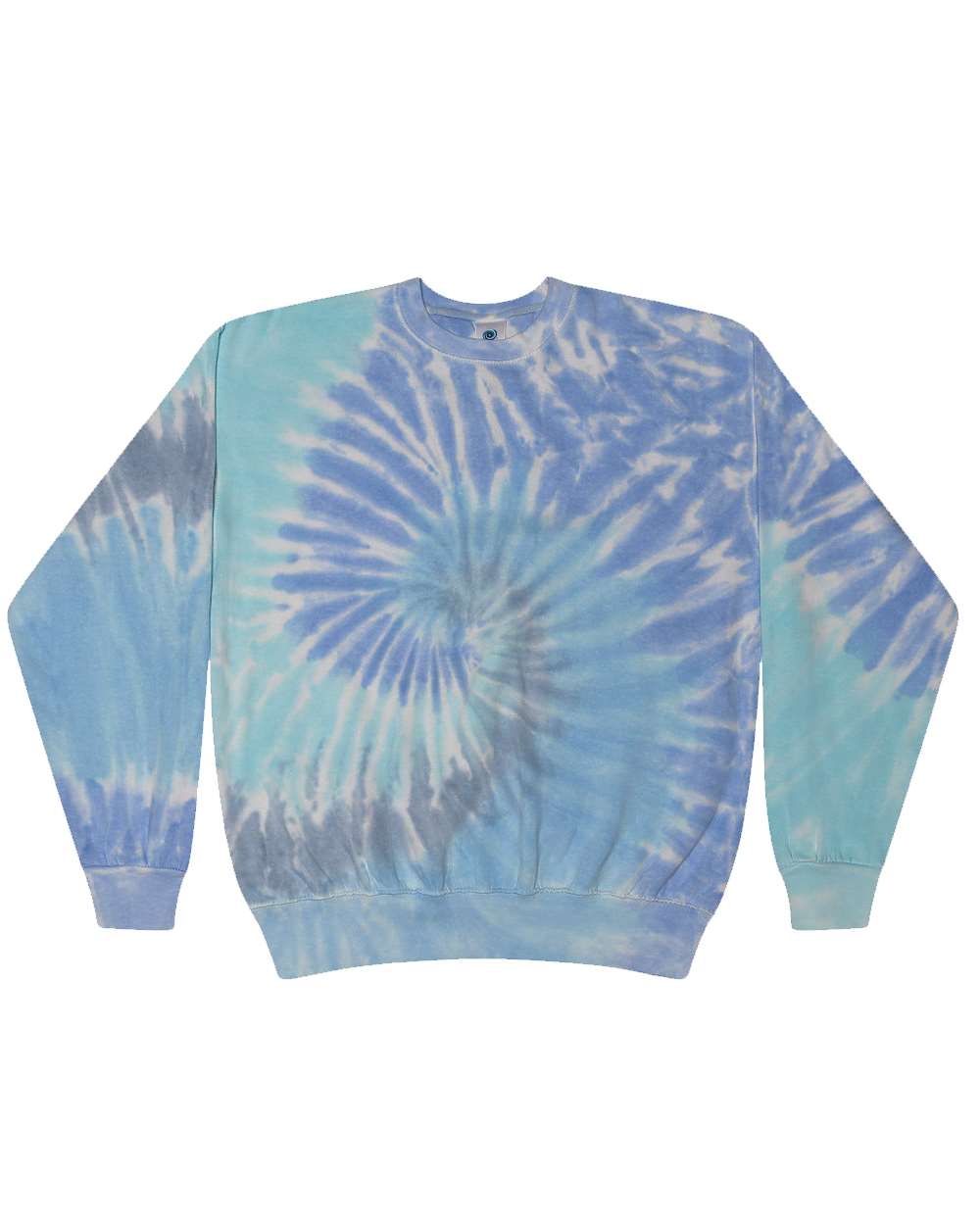 Colortone-8100-Tie-Dyed Fleece Crewneck Sweatshirt - Image 3