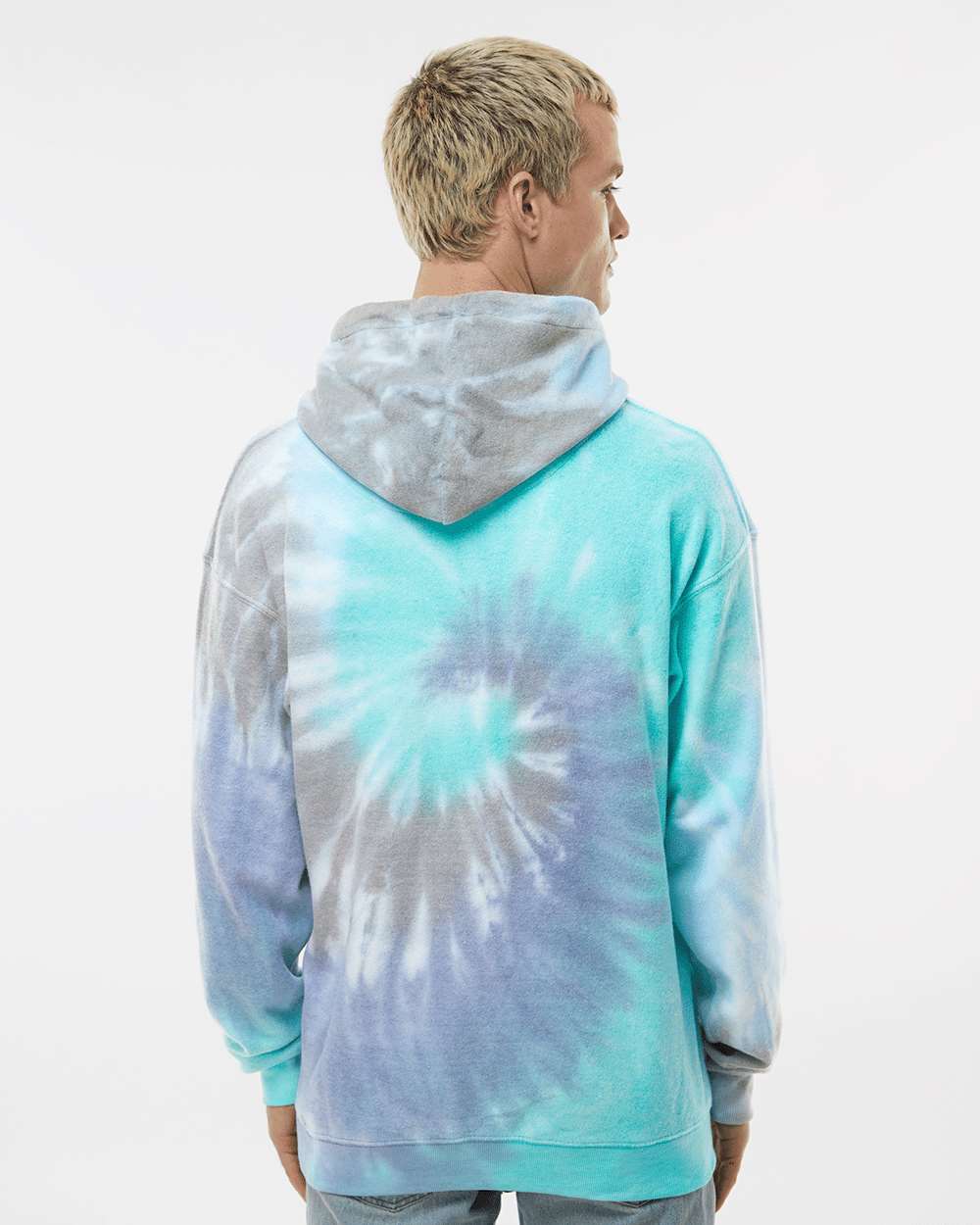 Colortone-8600-Tie-Dyed Cloud Fleece Hooded Sweatshirt - Image 13