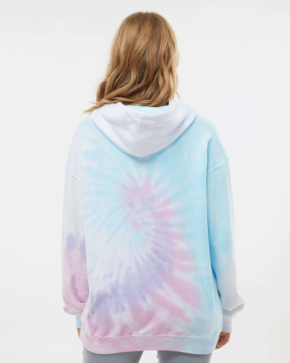 Colortone-8600-Tie-Dyed Cloud Fleece Hooded Sweatshirt - Image 25