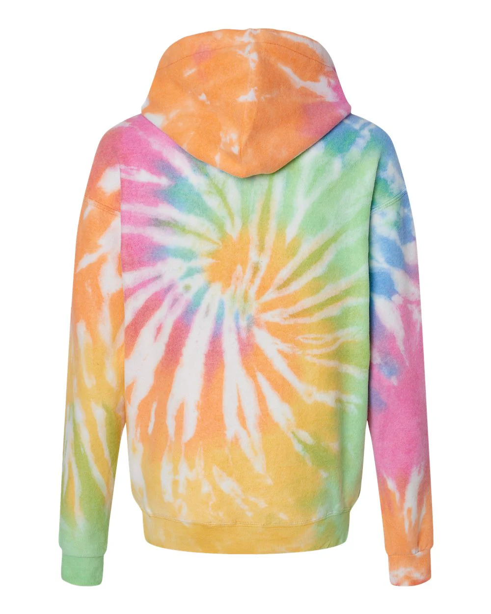 Colortone-8600-Tie-Dyed Cloud Fleece Hooded Sweatshirt - Image 3