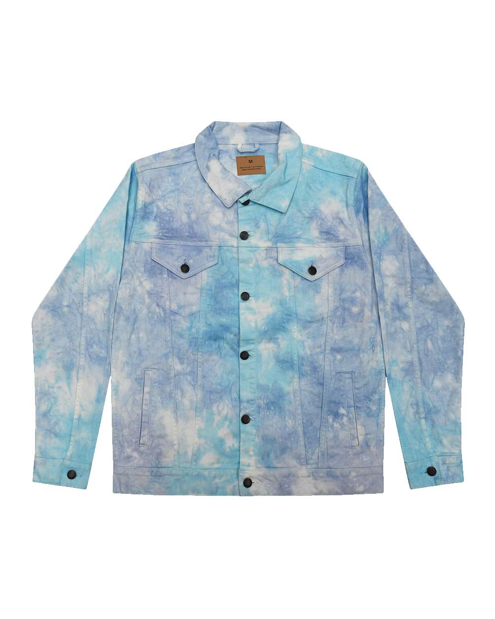 Colortone-9050-Tie-Dyed Denim Jacket - Image 4