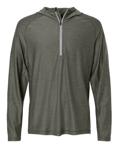 HUK-H1200668-Men's Atoll Half-Zip Hooded Pullover - Image 3