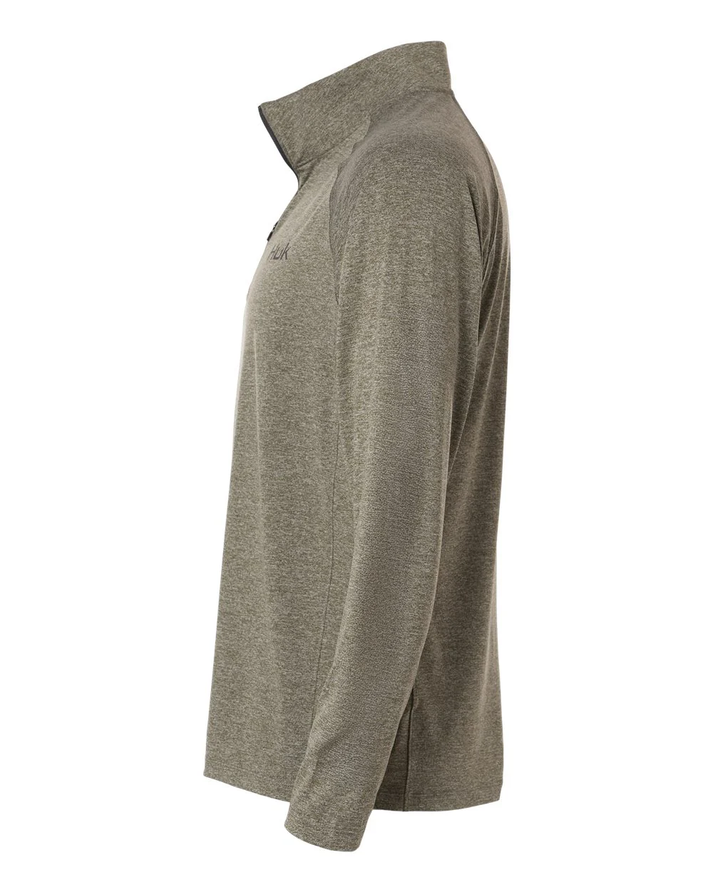 HUK-H1200715-Men's Airweight Heather Quarter-Zip Pullover - Image 6
