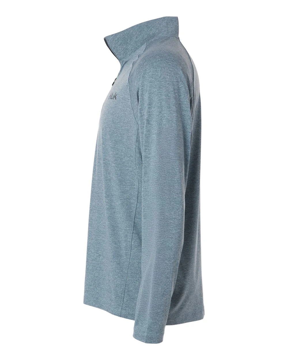 HUK-H1200715-Men's Airweight Heather Quarter-Zip Pullover - Image 8