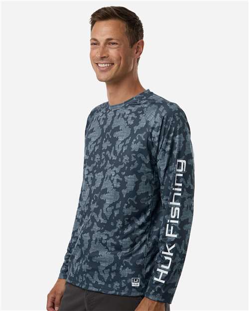 HUK-H12L0017-Men's Lopro Running Lakes Long Sleeve T-Shirt - Image 10