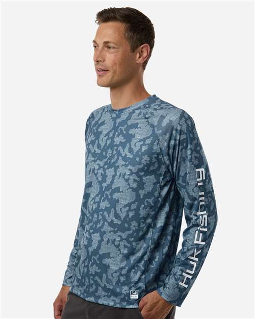 HUK-H12L0017-Men's Lopro Running Lakes Long Sleeve T-Shirt - Image 13