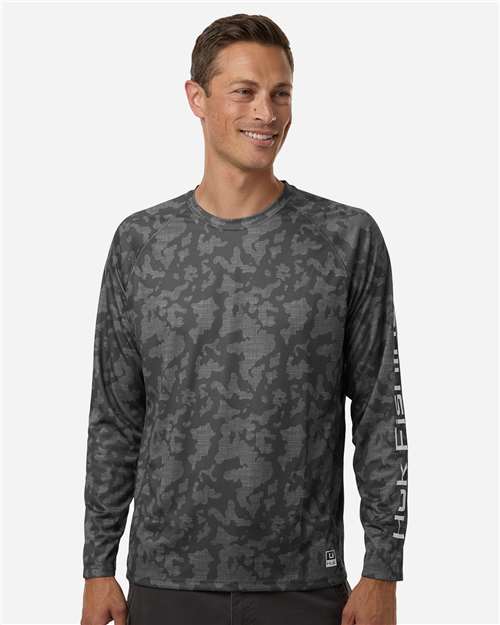 HUK-H12L0017-Men's Lopro Running Lakes Long Sleeve T-Shirt - Image 15