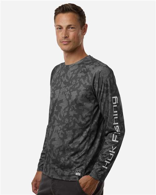 HUK-H12L0017-Men's Lopro Running Lakes Long Sleeve T-Shirt - Image 16