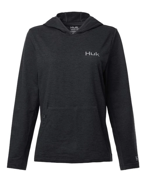 HUK-H6130023-Women's Coldfront+ Hooded Sweatshirt - Image 3