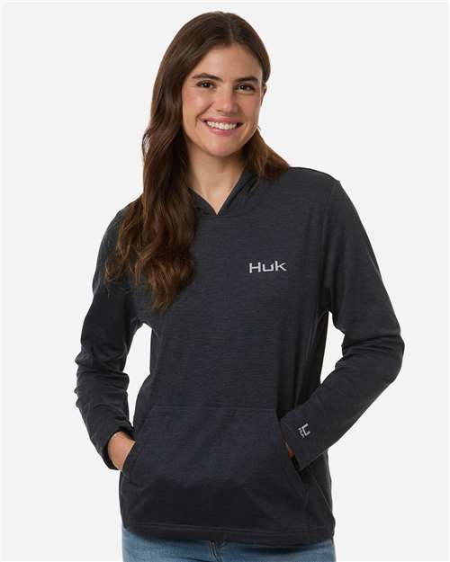 HUK-H6130023-Women's Coldfront+ Hooded Sweatshirt - Image 7
