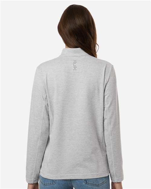 HUK-H6130024-Women's Coldfront+ Quarter-Zip Pullover - Image 6
