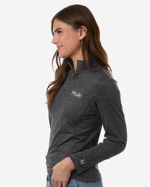 HUK-H6130024-Women's Coldfront+ Quarter-Zip Pullover - Image 8