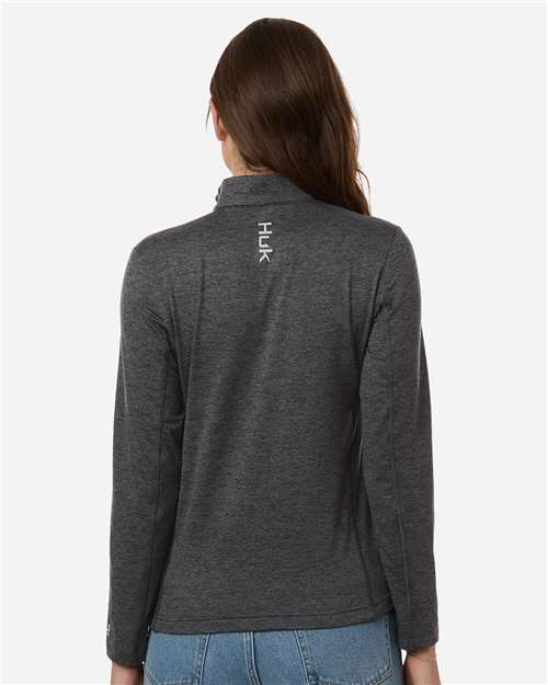 HUK-H6130024-Women's Coldfront+ Quarter-Zip Pullover - Image 9
