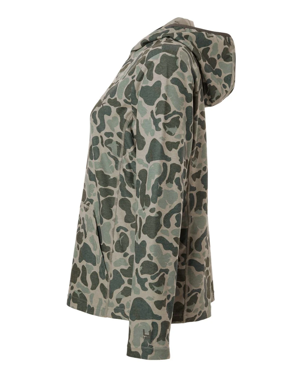 HUK-H6130037-Women's Coldfront+ KC Print Hooded Sweatshirt - Image 11