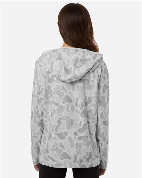 HUK-H6130037-Women's Coldfront+ KC Print Hooded Sweatshirt - Image 5