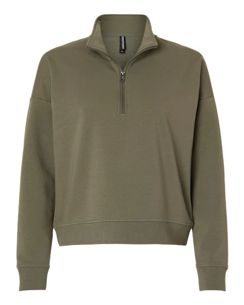 Independent Trading Co.-EXP15WPQ-Women's Perform Quarter-Zip Pullover - Image 4