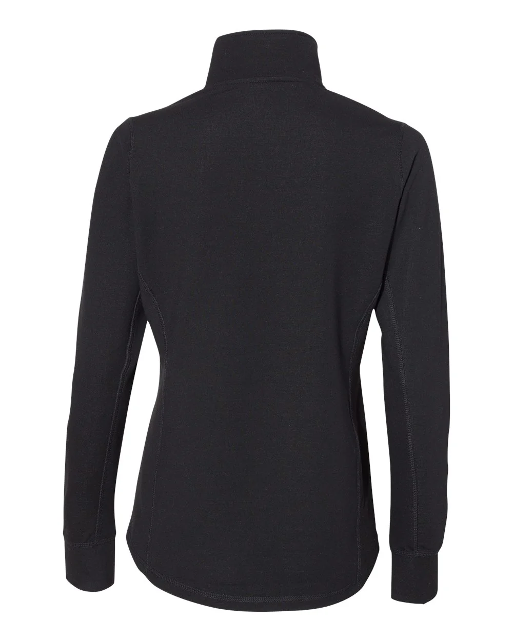 J. America-8433-Women’s Omega Stretch Quarter-Zip Pullover - Image 3