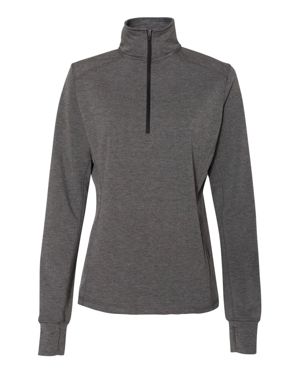 J. America-8433-Women’s Omega Stretch Quarter-Zip Pullover - Image 8
