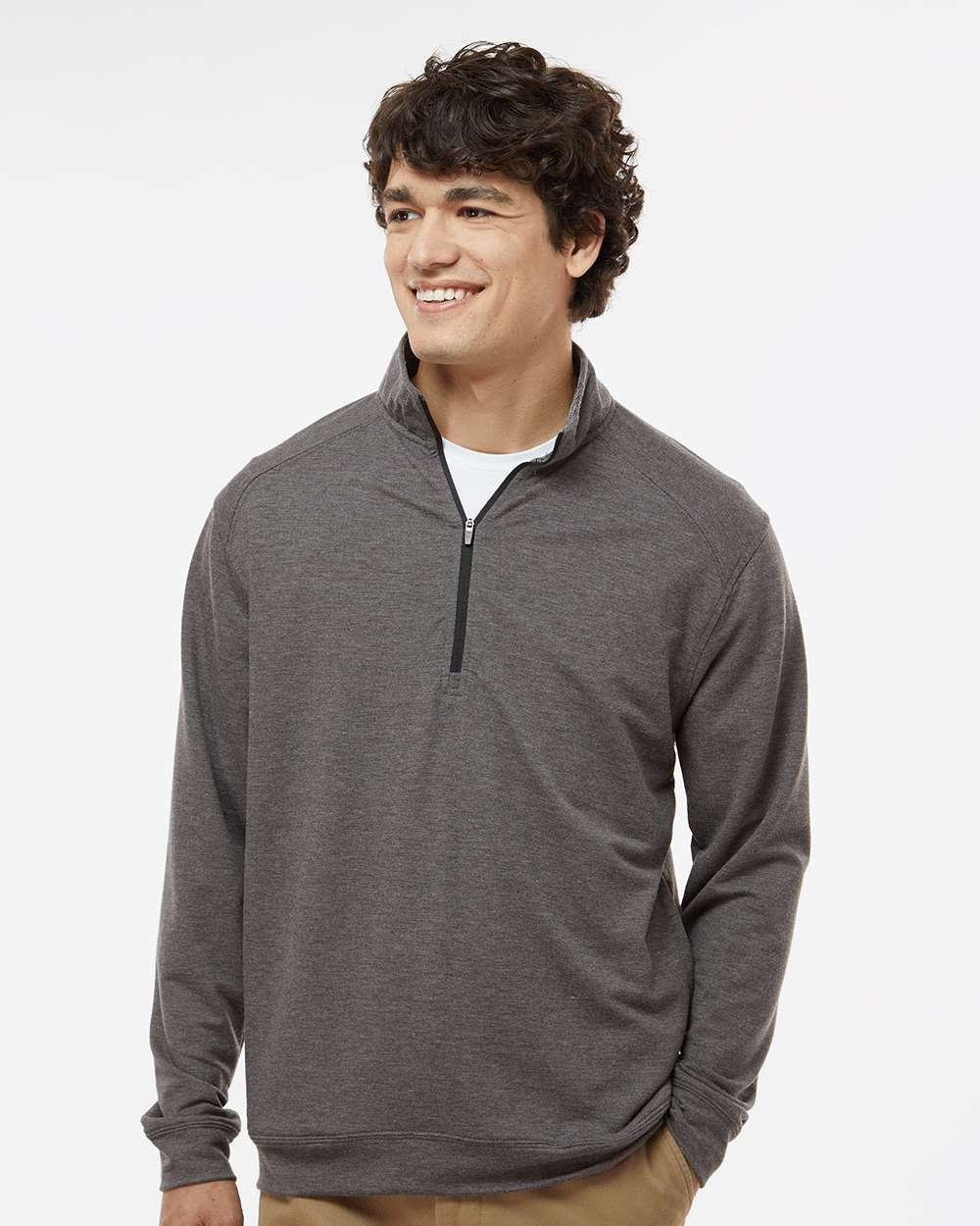 J. America-8434-Omega Stretch Quarter-Zip Pullover - Image 11