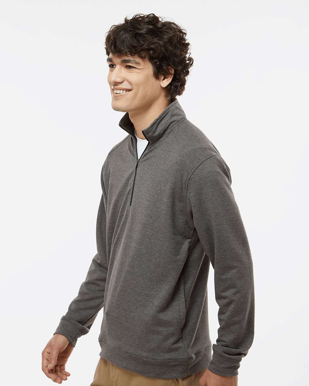 J. America-8434-Omega Stretch Quarter-Zip Pullover - Image 12