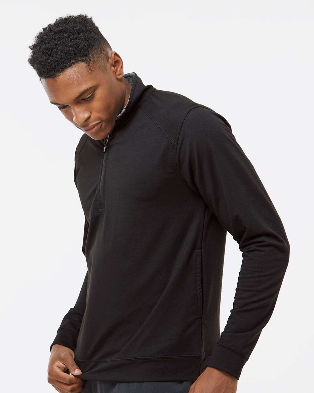 J. America-8434-Omega Stretch Quarter-Zip Pullover - Image 6
