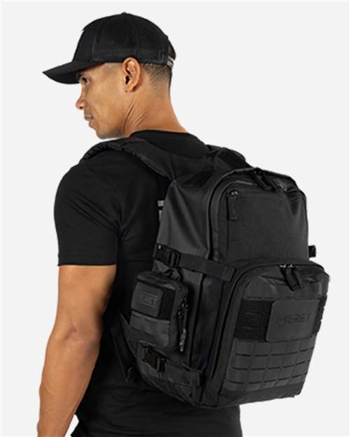 MERET-DL24-Delta 24L Black Backpack - Image 3