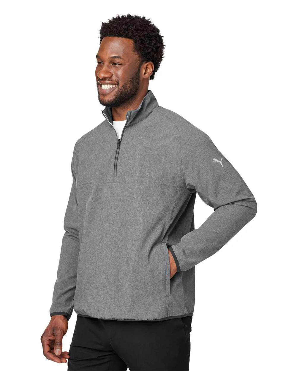 Puma Golf-538931-Coastal Woven Quarter-Zip Pullover - Image 12
