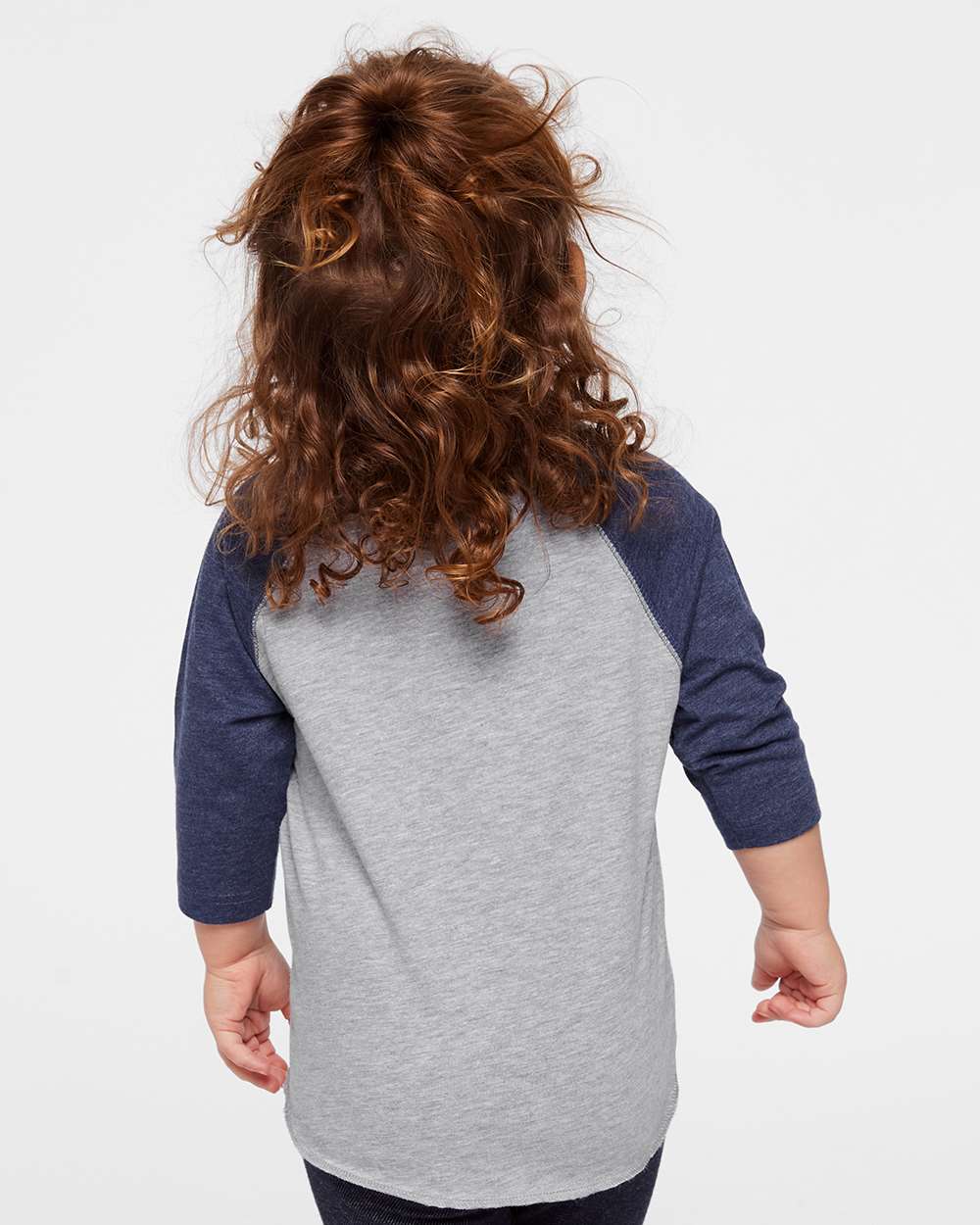 Rabbit Skins-3330-Toddler Baseball Fine Jersey Three-Quarter Sleeve Tee - Image 16