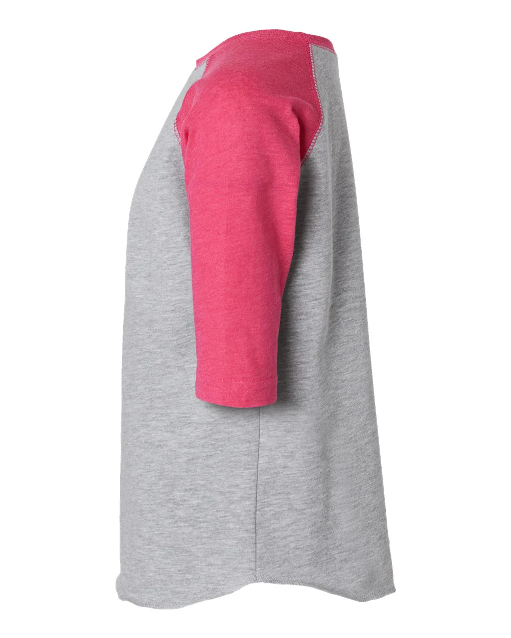 Rabbit Skins-3330-Toddler Baseball Fine Jersey Three-Quarter Sleeve Tee - Image 4