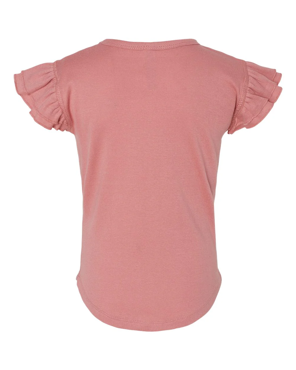Rabbit Skins-3339-Toddler Flutter Sleeve Tee - Image 15