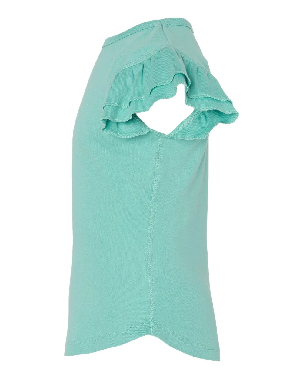 Rabbit Skins-3339-Toddler Flutter Sleeve Tee - Image 22