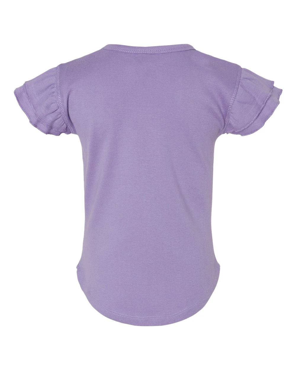 Rabbit Skins-3339-Toddler Flutter Sleeve Tee - Image 9