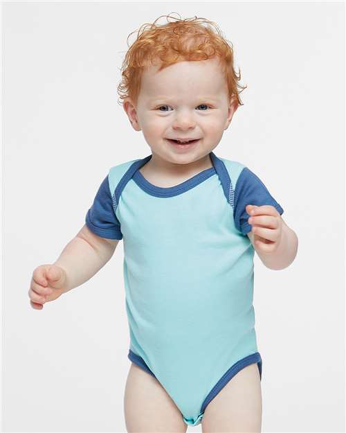 Rabbit Skins-4400-Infant Baby Rib Bodysuit - Image 128