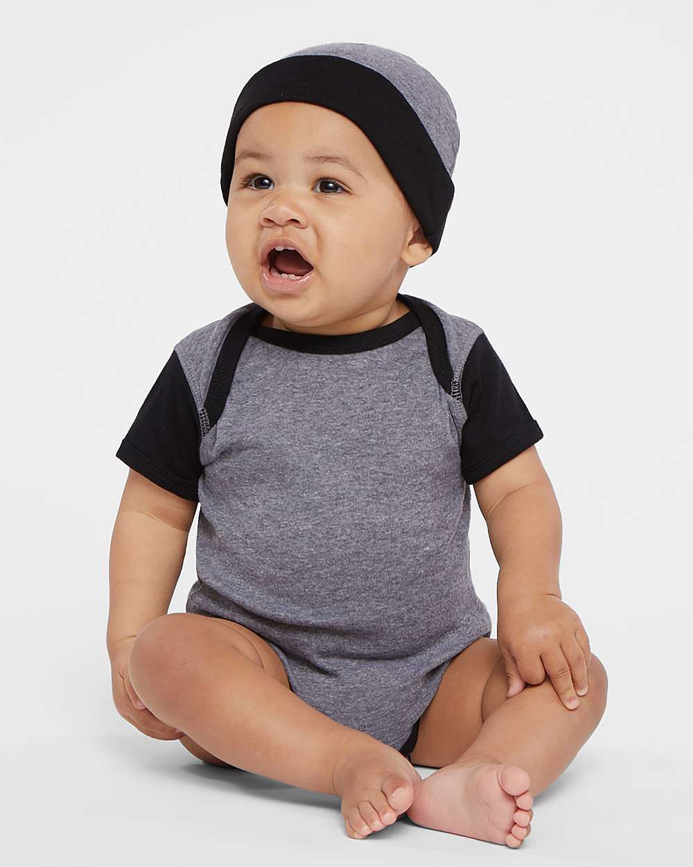 Rabbit Skins-4400-Infant Baby Rib Bodysuit - Image 50