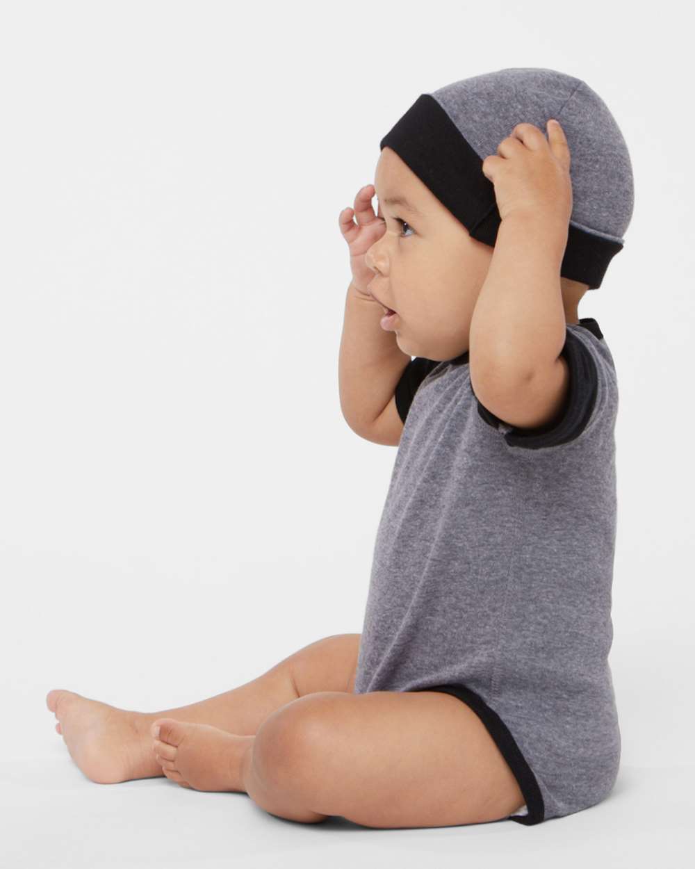 Rabbit Skins-4400-Infant Baby Rib Bodysuit - Image 51