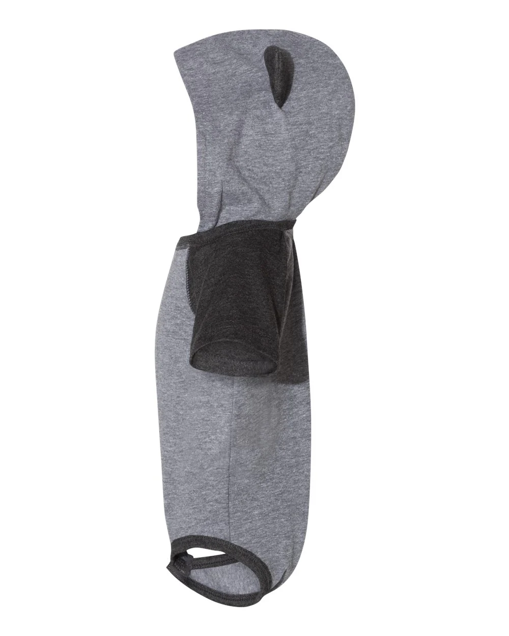 Rabbit Skins-4417-Fine Jersey Infant Short Sleeve Raglan Bodysuit with Hood & Ears - Image 10