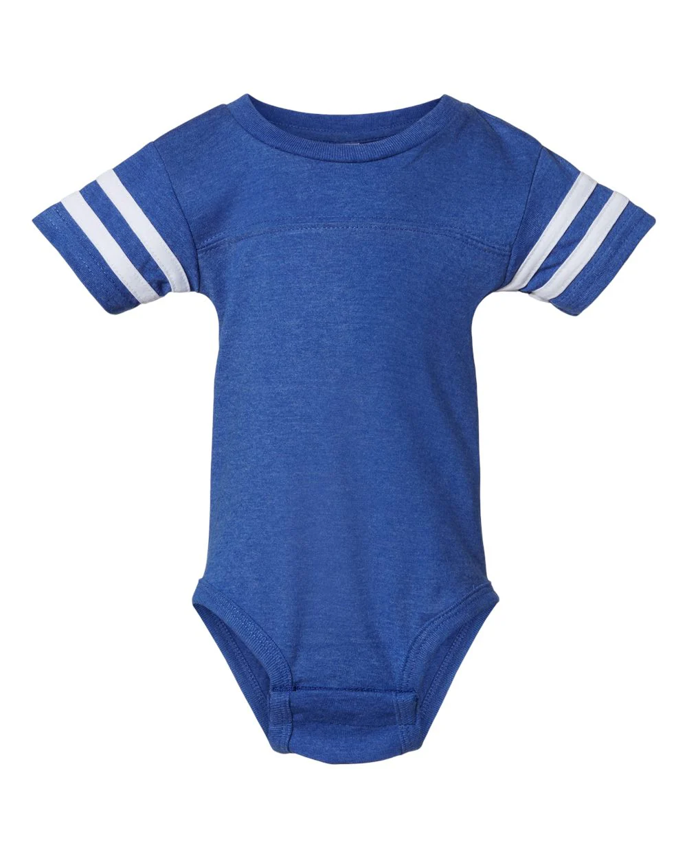 Rabbit Skins-4437-Infant Football Fine Jersey Bodysuit - Image 11