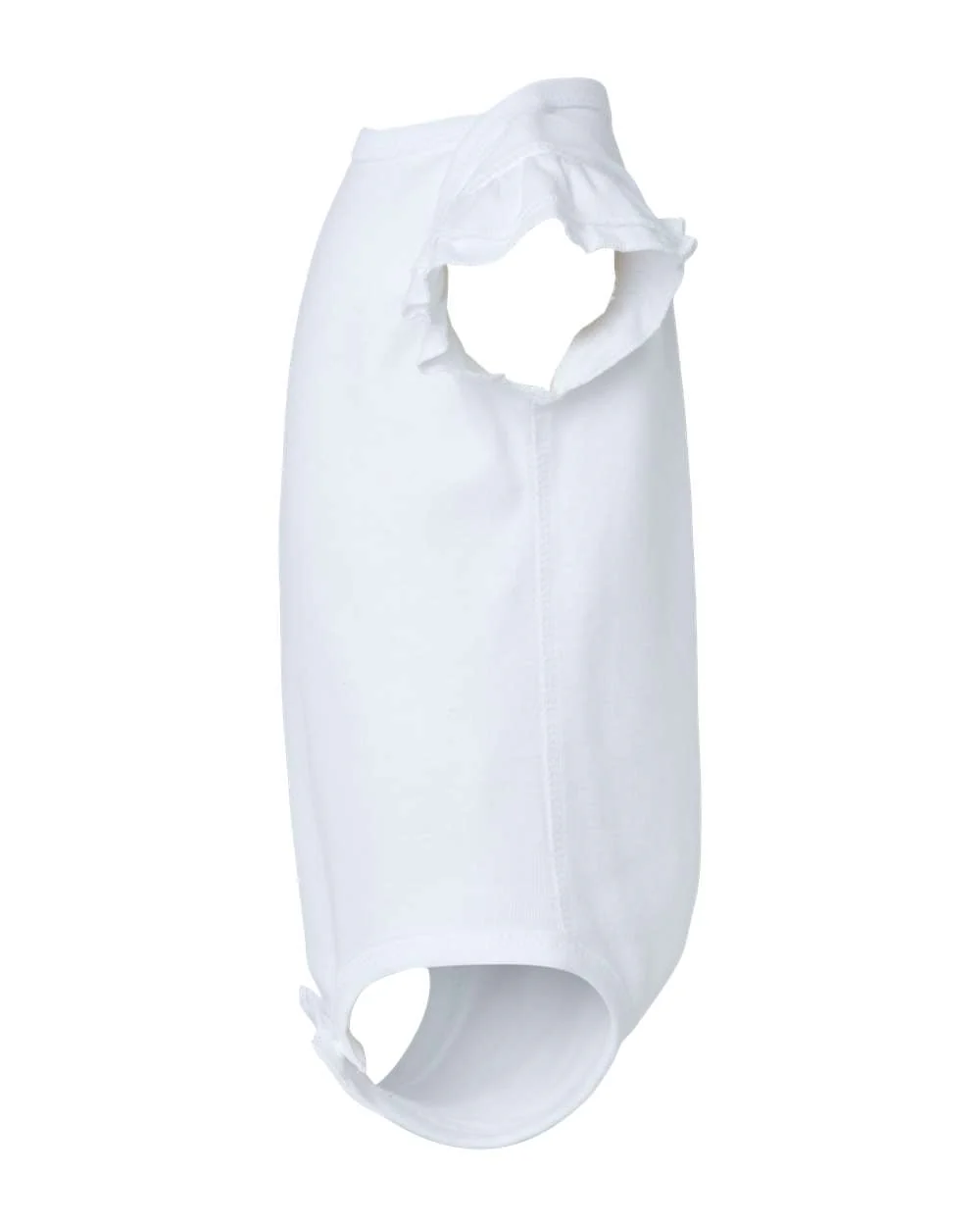 Rabbit Skins-4439-Infant Flutter Sleeve Baby Rib Bodysuit - Image 27