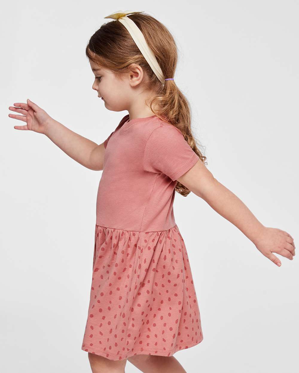 Rabbit Skins-5333-Toddler Fine Jersey Dress - Image 4